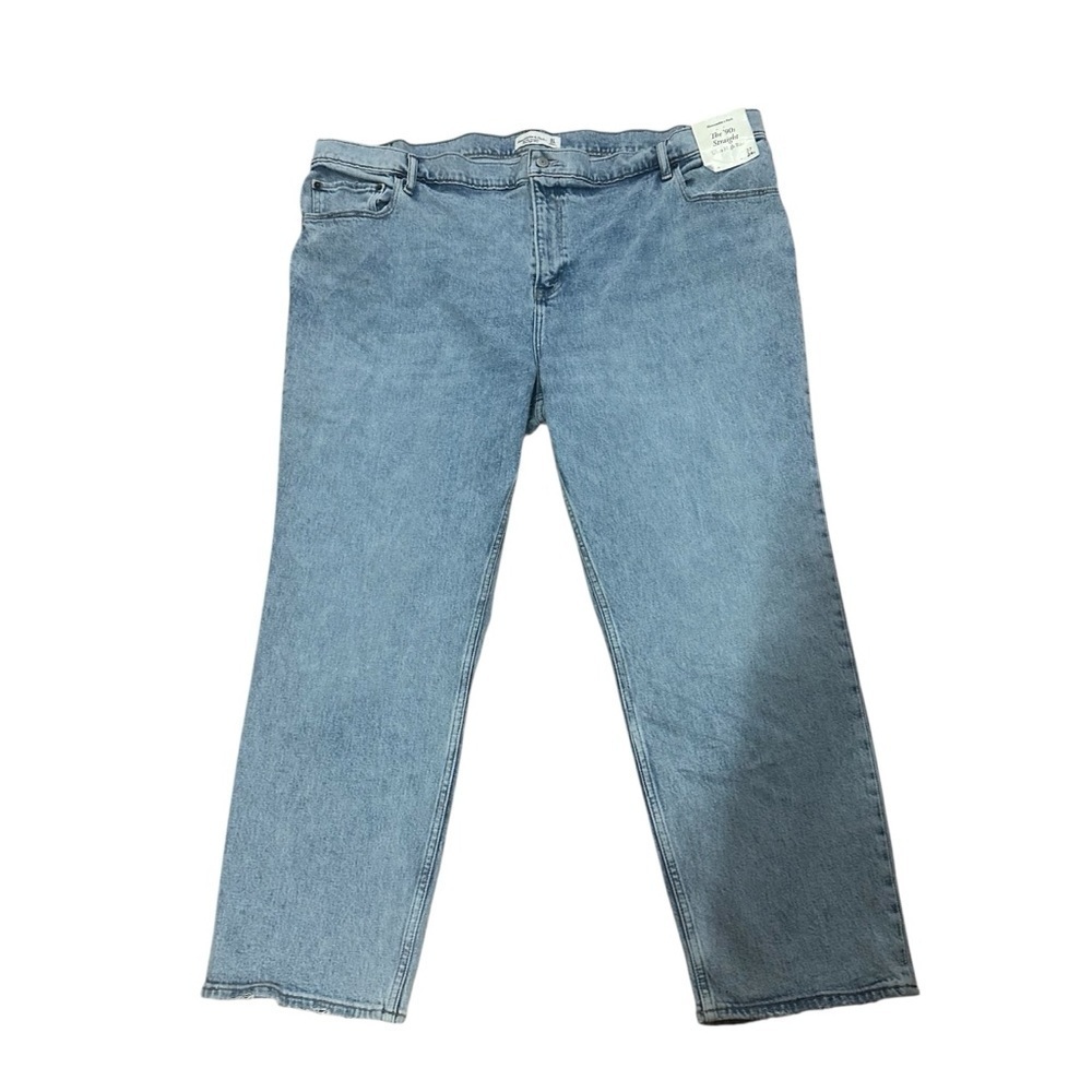Abercrombie & Fitch Light Blue Straight Leg Jeans